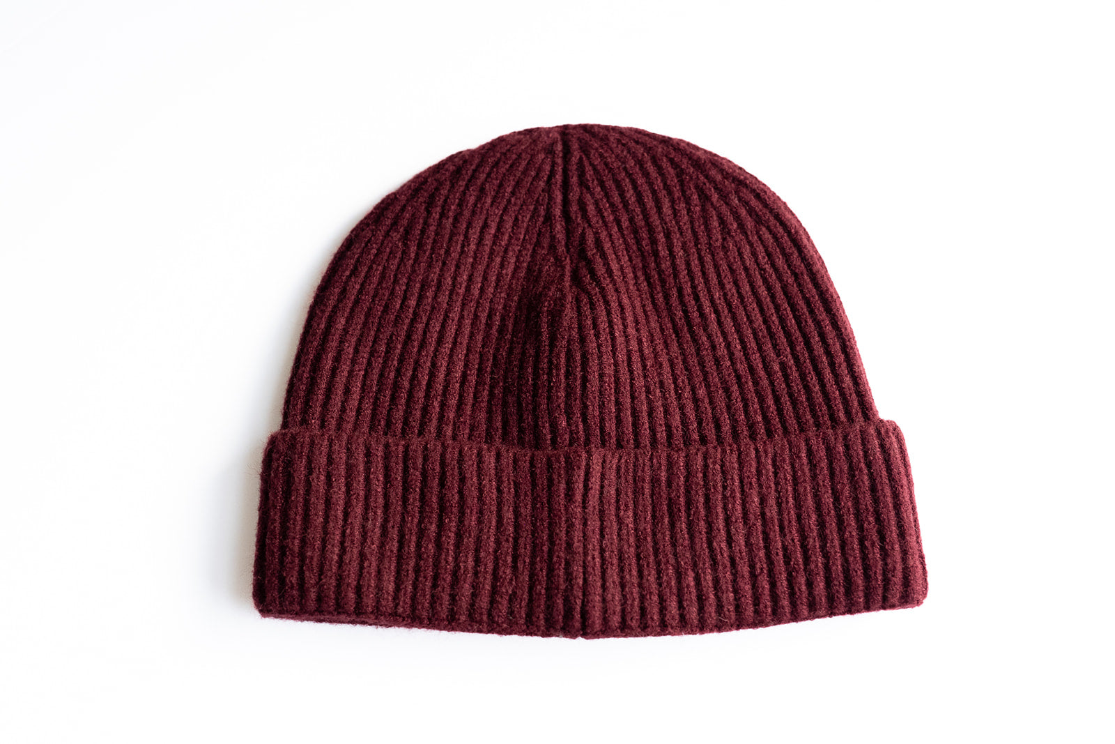 Maroon Letter Beanie - Main Image