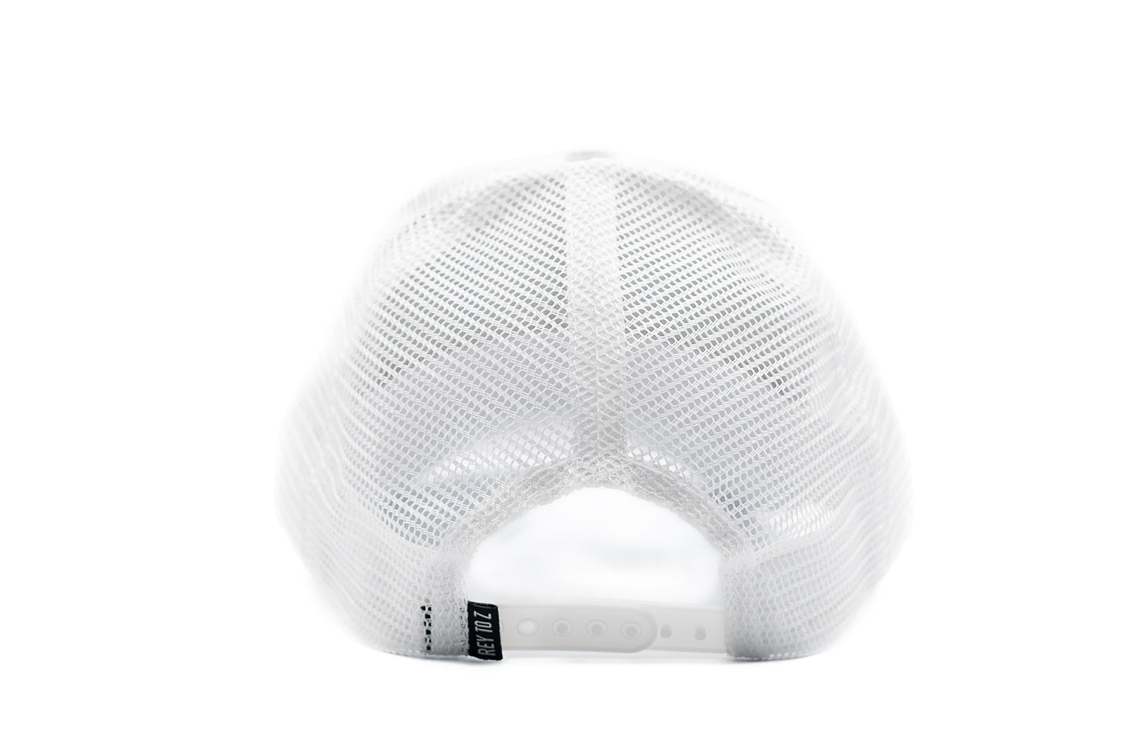 White Letter Snapback Hat