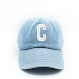 Denim Letter Baseball Hat