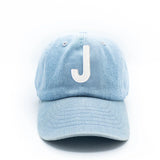 Denim Letter Baseball Hat