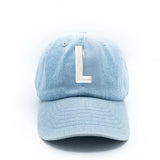 Denim Letter Baseball Hat