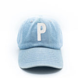 Denim Letter Baseball Hat