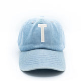 Denim Letter Baseball Hat