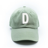 Dusty Sage Letter Baseball Hat