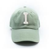 Dusty Sage Letter Baseball Hat