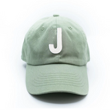 Dusty Sage Letter Baseball Hat