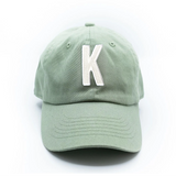 Dusty Sage Letter Baseball Hat