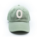 Dusty Sage Letter Baseball Hat