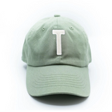 Dusty Sage Letter Baseball Hat