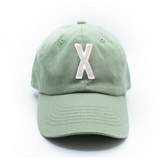 Dusty Sage Letter Baseball Hat