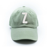 Dusty Sage Letter Baseball Hat