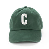 Hunter Green Letter Baseball Hat