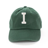 Hunter Green Letter Baseball Hat