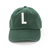 Hunter Green Letter Baseball Hat