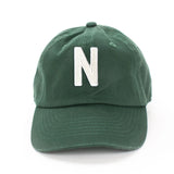 Hunter Green Letter Baseball Hat