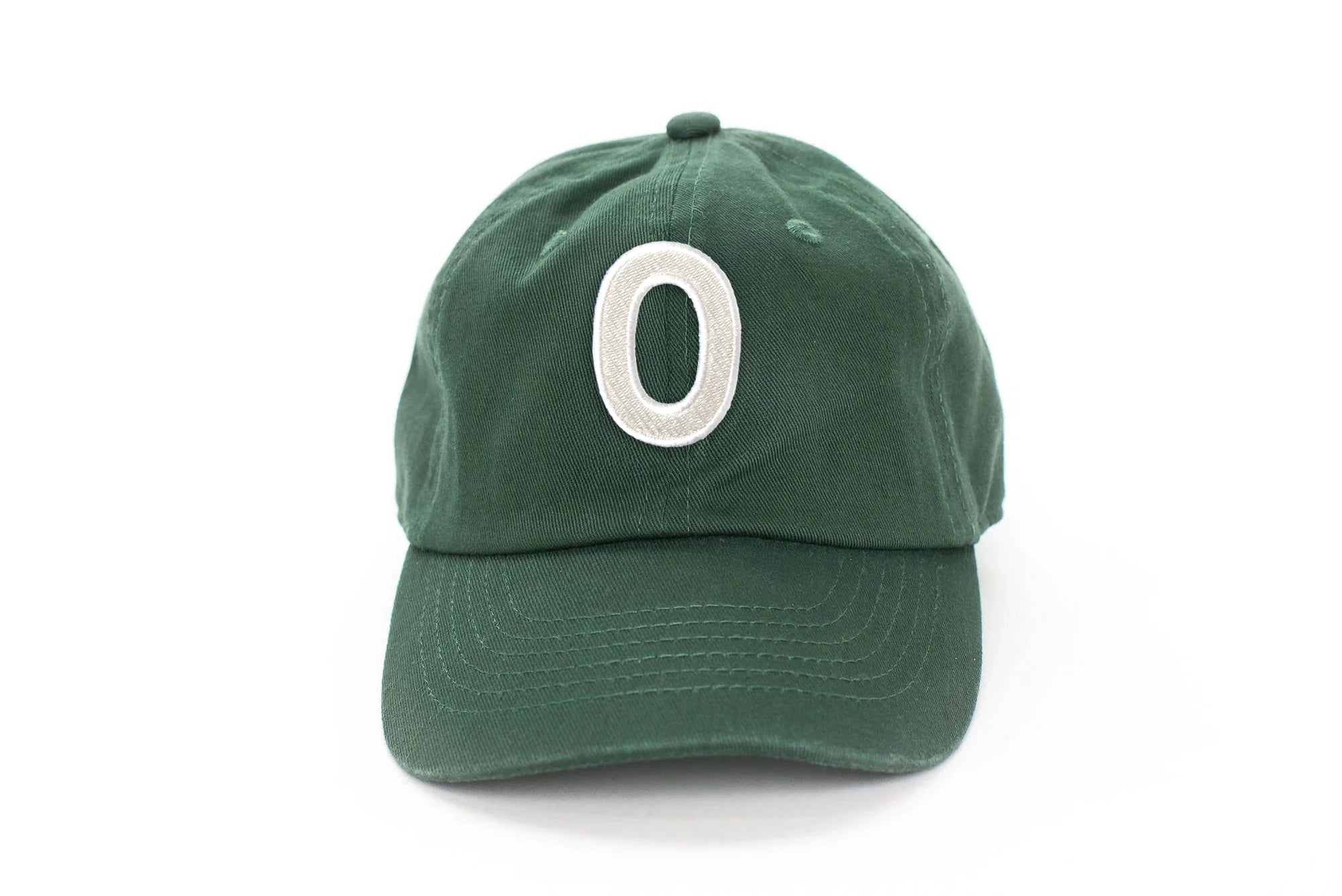 Hunter Green Letter Baseball Hat