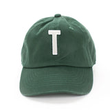 Hunter Green Letter Baseball Hat