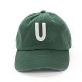 Hunter Green Letter Baseball Hat