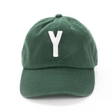 Hunter Green Letter Baseball Hat