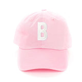 Light Pink Letter Baseball Hat
