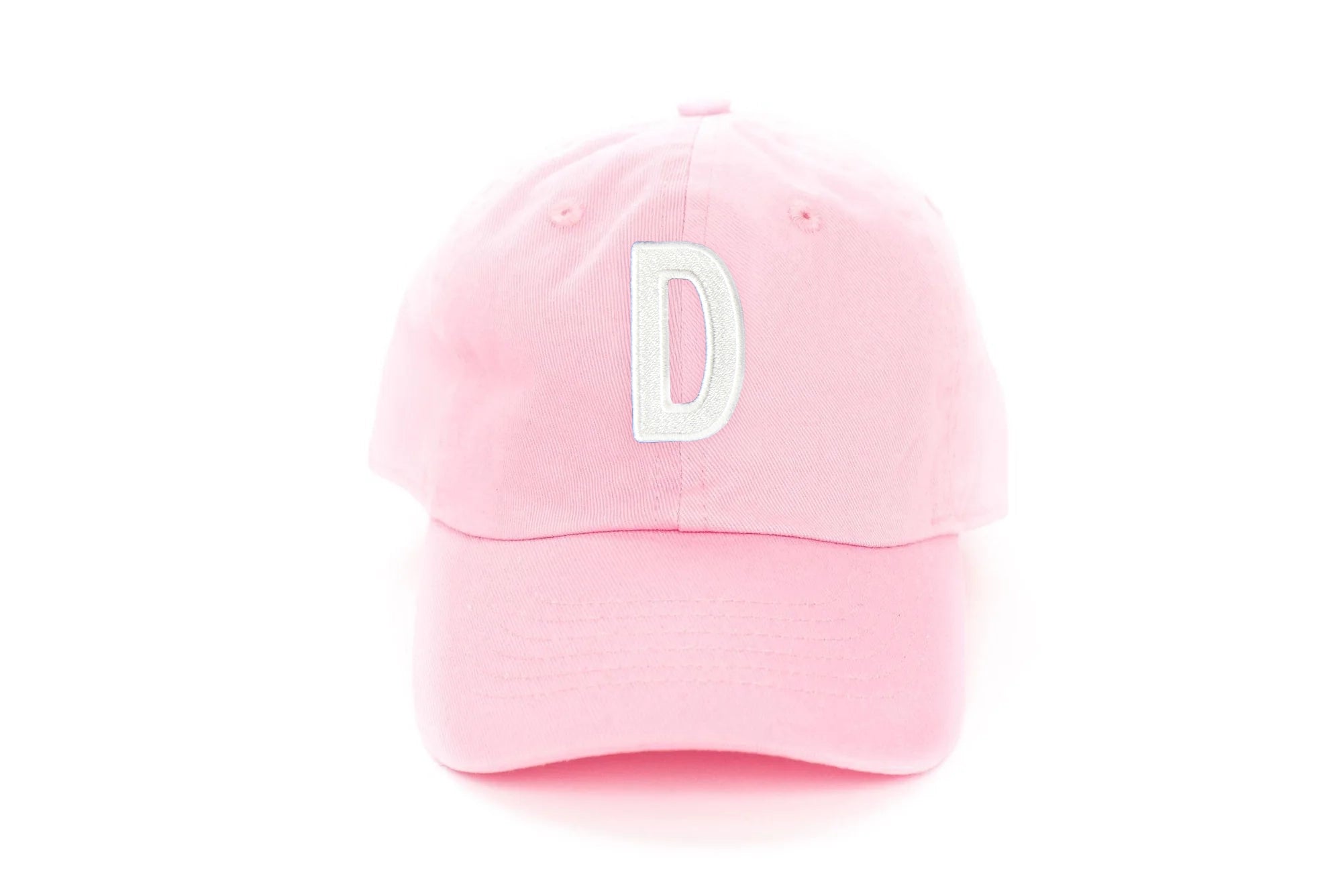 Light Pink Letter Baseball Hat