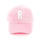 Light Pink Letter Baseball Hat