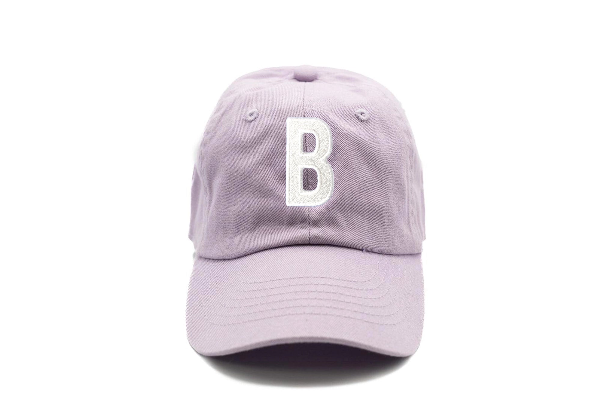 Lilac Letter Baseball Hat