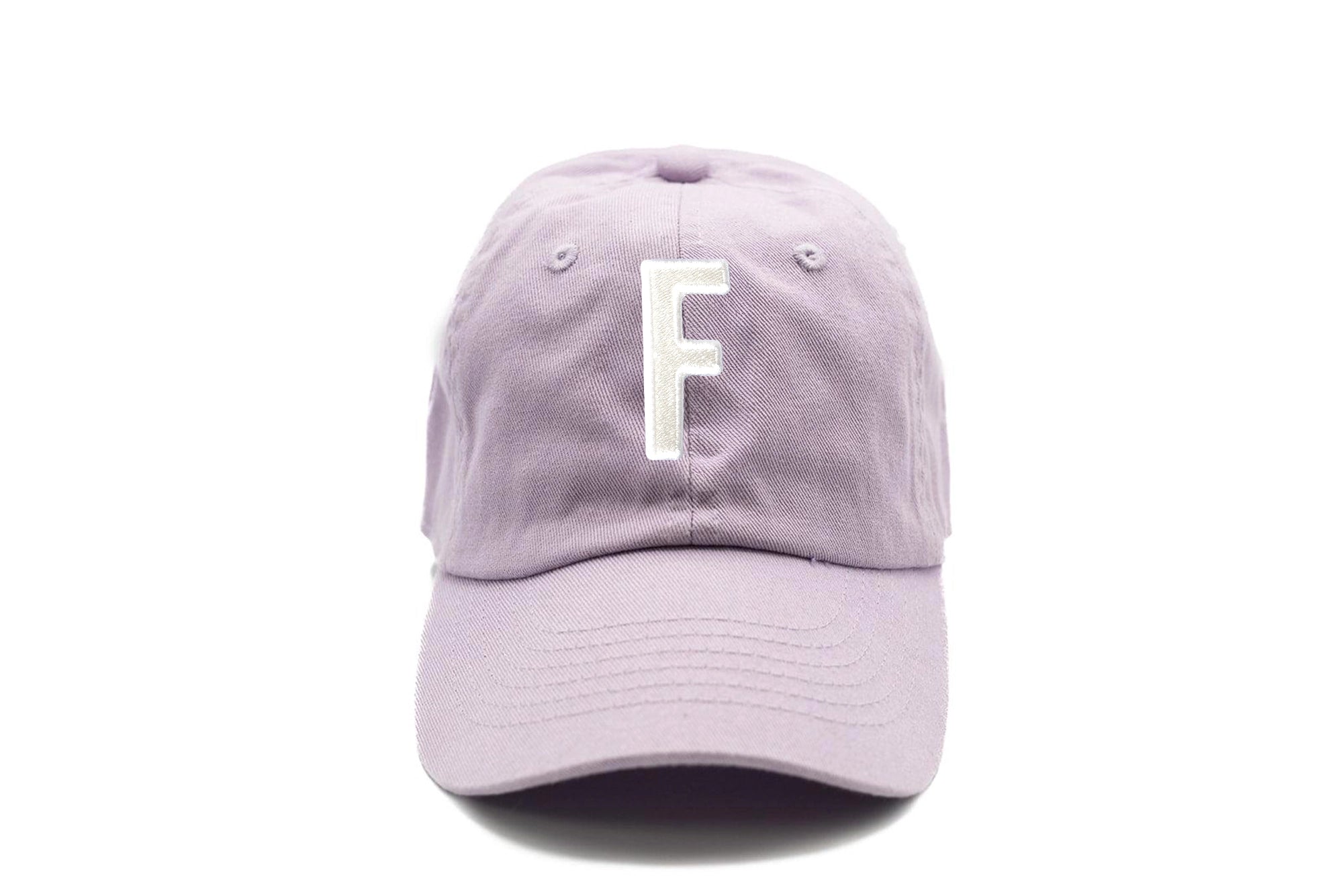 Lilac Letter Baseball Hat