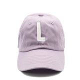 Lilac Letter Baseball Hat