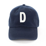 Navy Blue Letter Baseball Hat