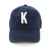Navy Blue Letter Baseball Hat