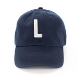 Navy Blue Letter Baseball Hat