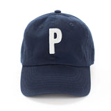 Navy Blue Letter Baseball Hat