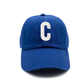 Royal Blue Letter Baseball Hat