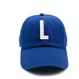 Royal Blue Letter Baseball Hat