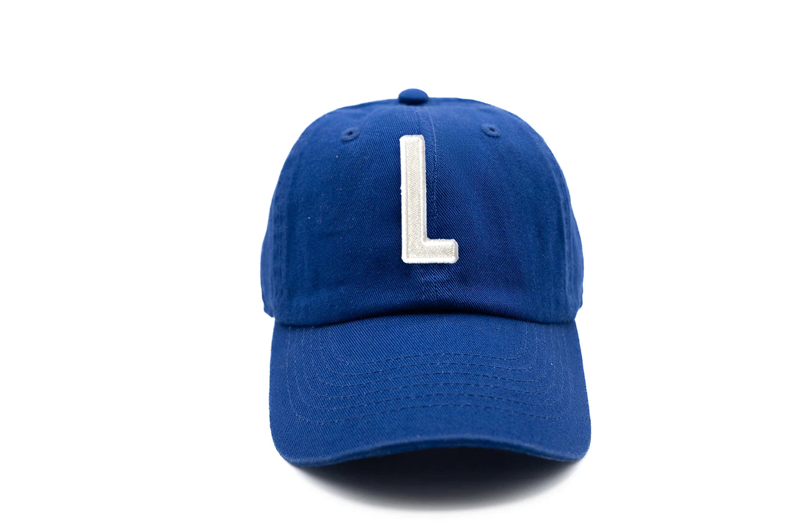 Royal Blue Letter Baseball Hat