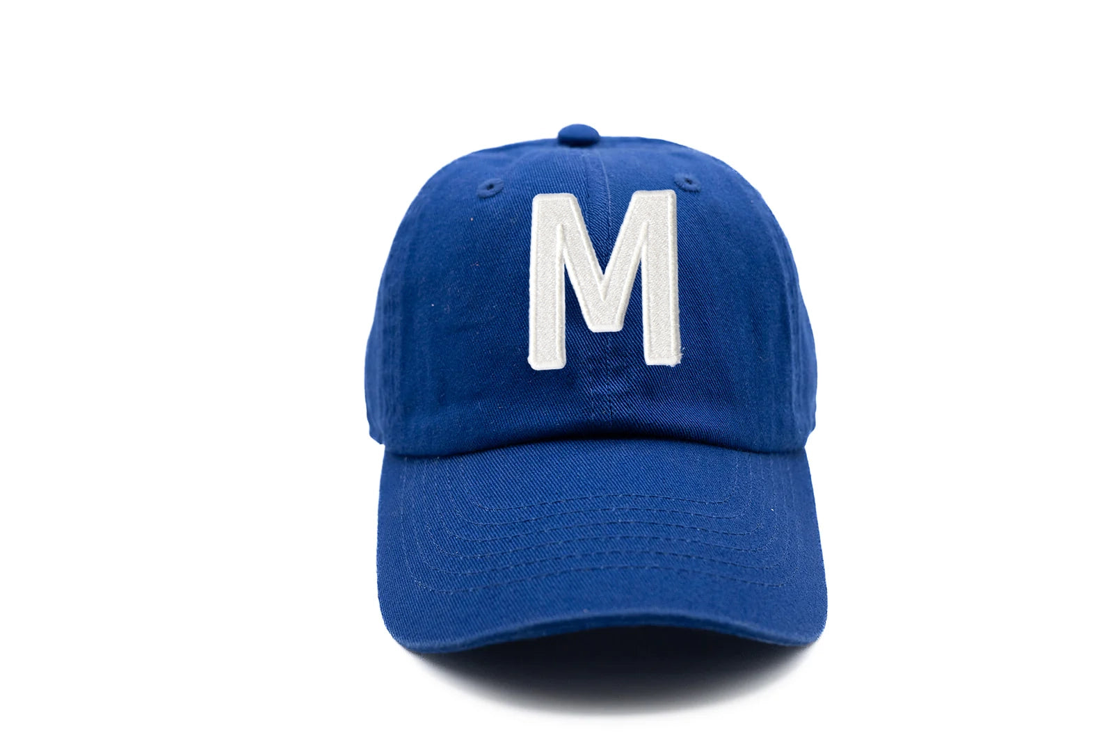 Royal Blue Letter Baseball Hat