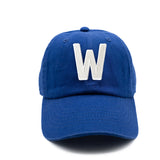 Royal Blue Letter Baseball Hat