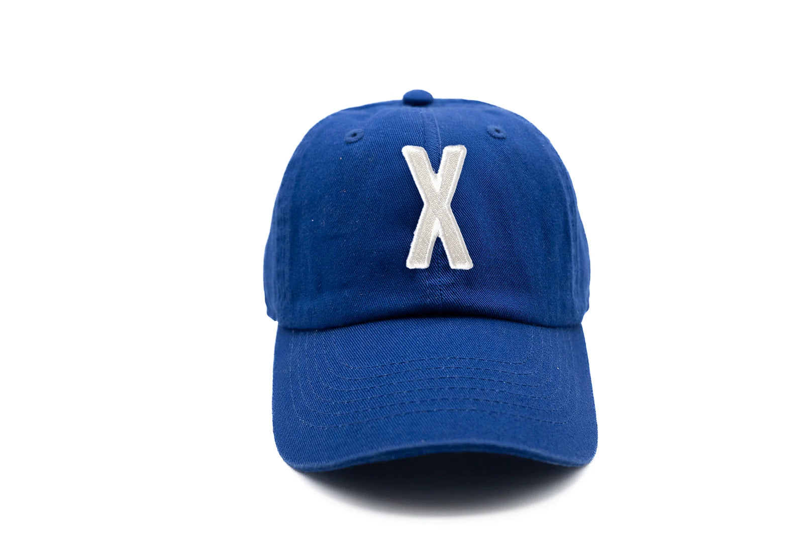 Royal Blue Letter Baseball Hat