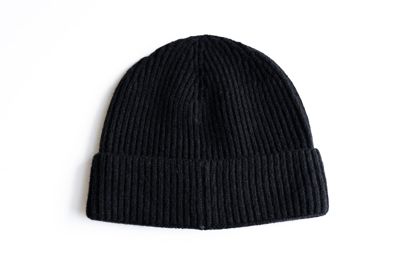 Custom Text Black Beanie