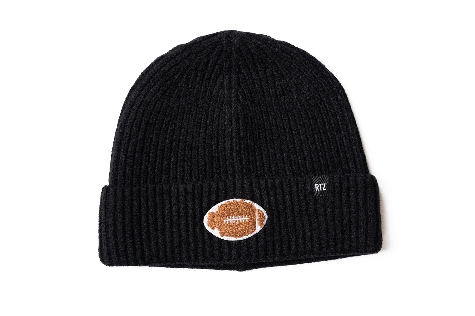Football Patch Beanie
