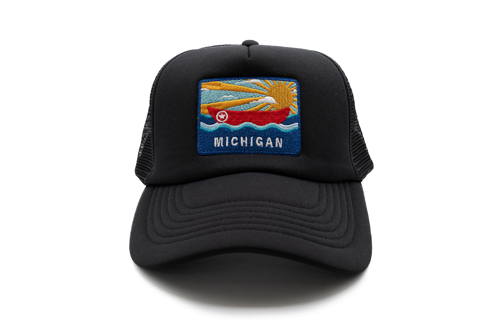 Michigan Postcard Foam Trucker Hat