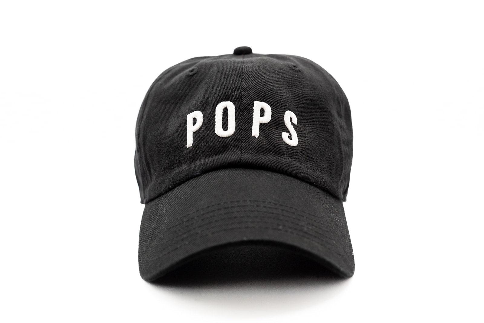 Imperfect Pops Hat in Black