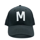 Black Letter Snapback Hat