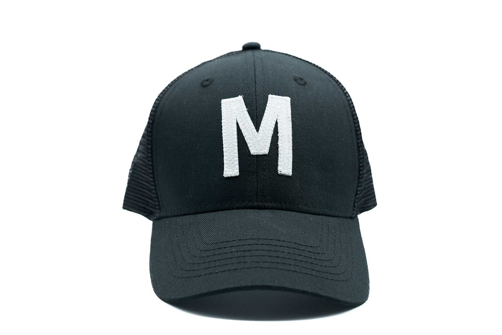 Black Letter Snapback Hat