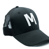 Black Letter Snapback Hat