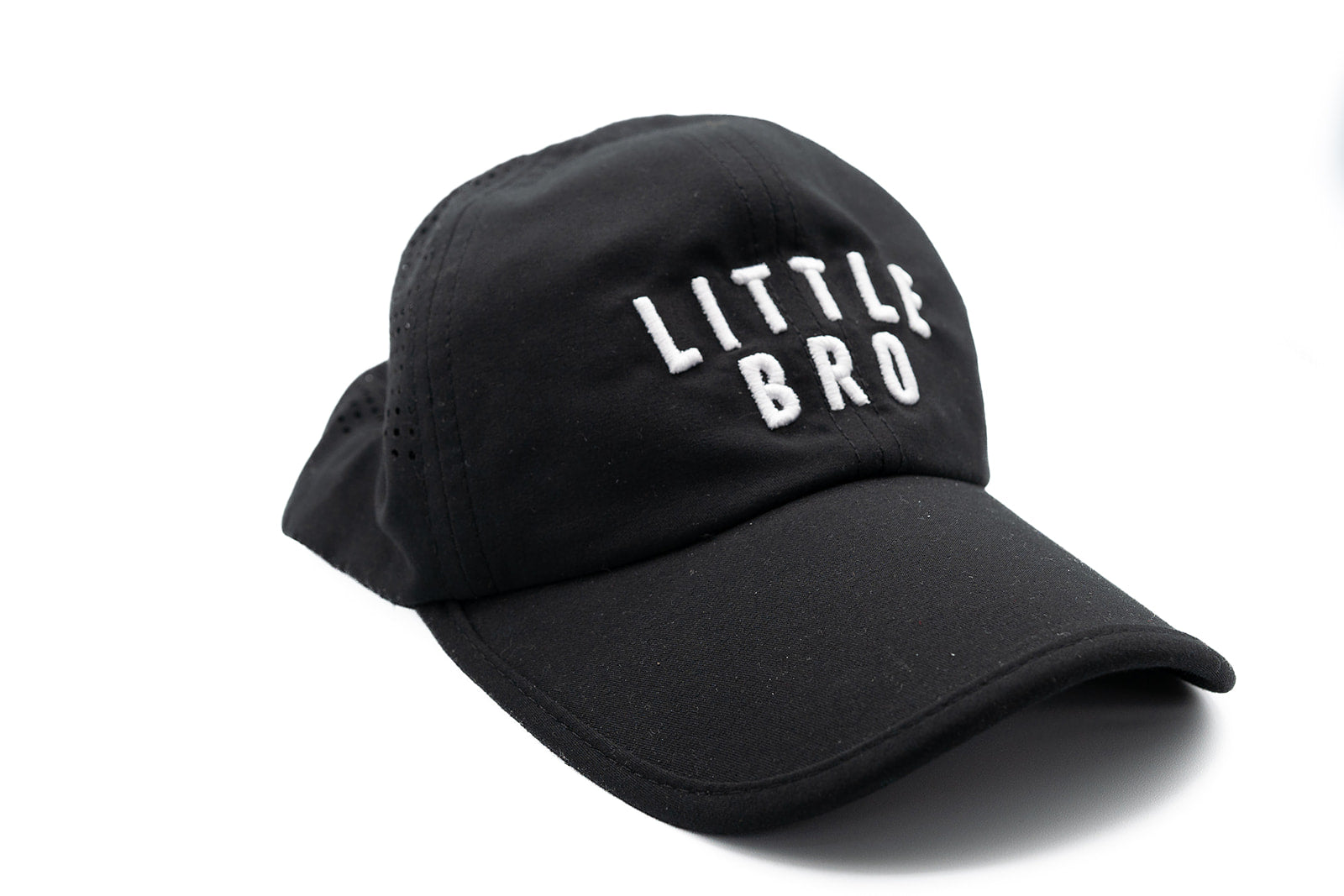 Black Athletic Little Bro Hat