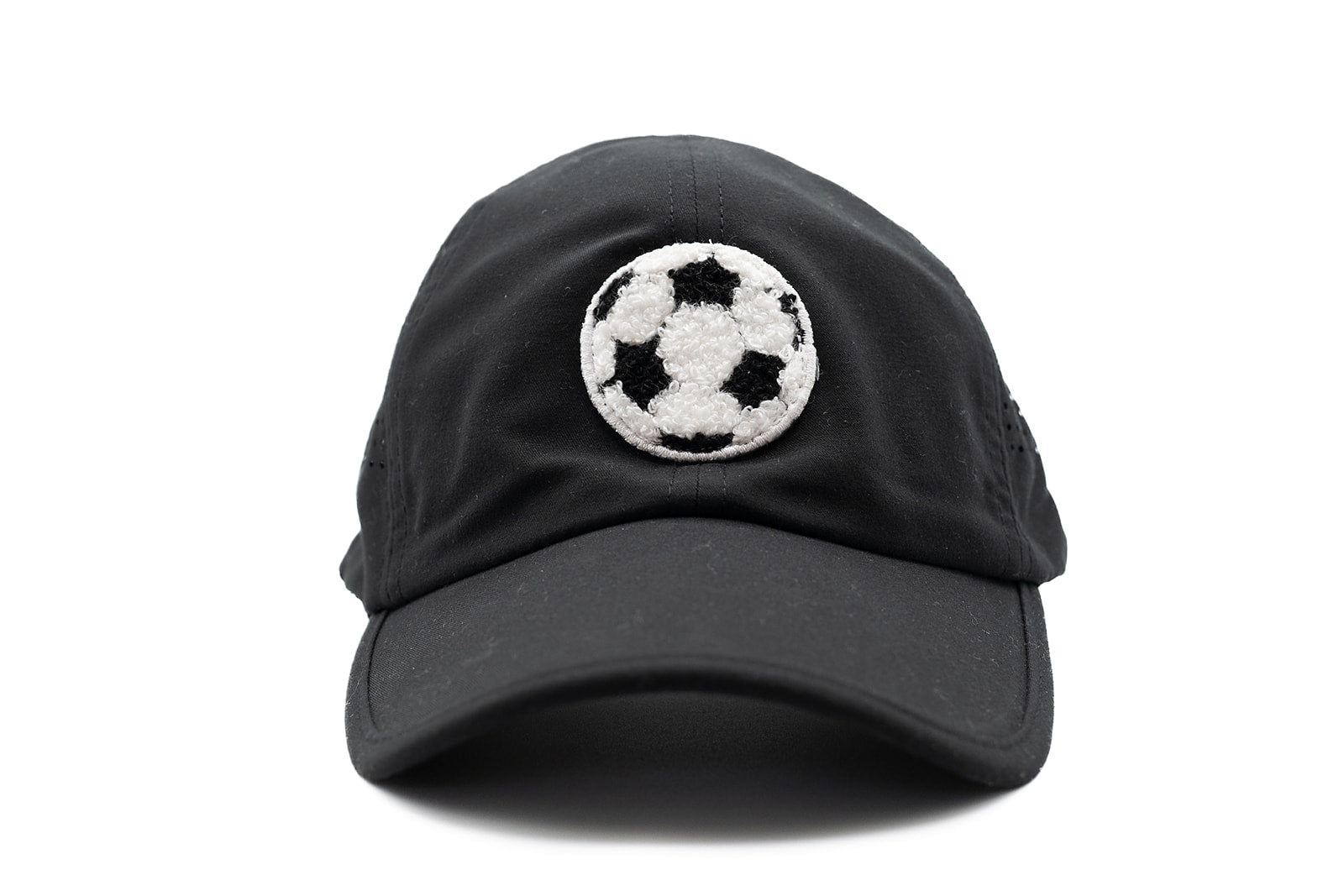 Black Athletic Hat + Terry Soccer