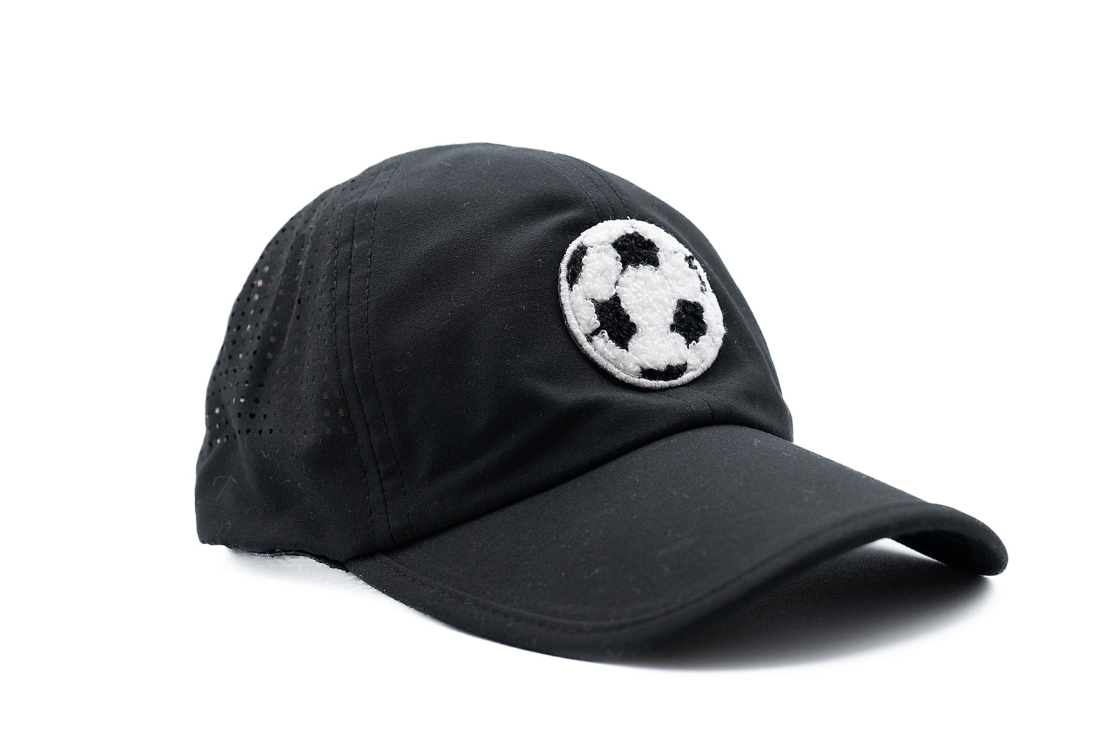 Black Athletic Hat + Terry Soccer