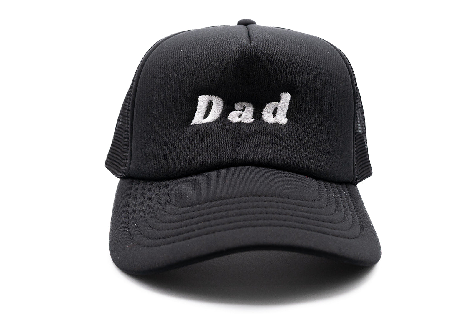 Black Foam Trucker Dad Hat